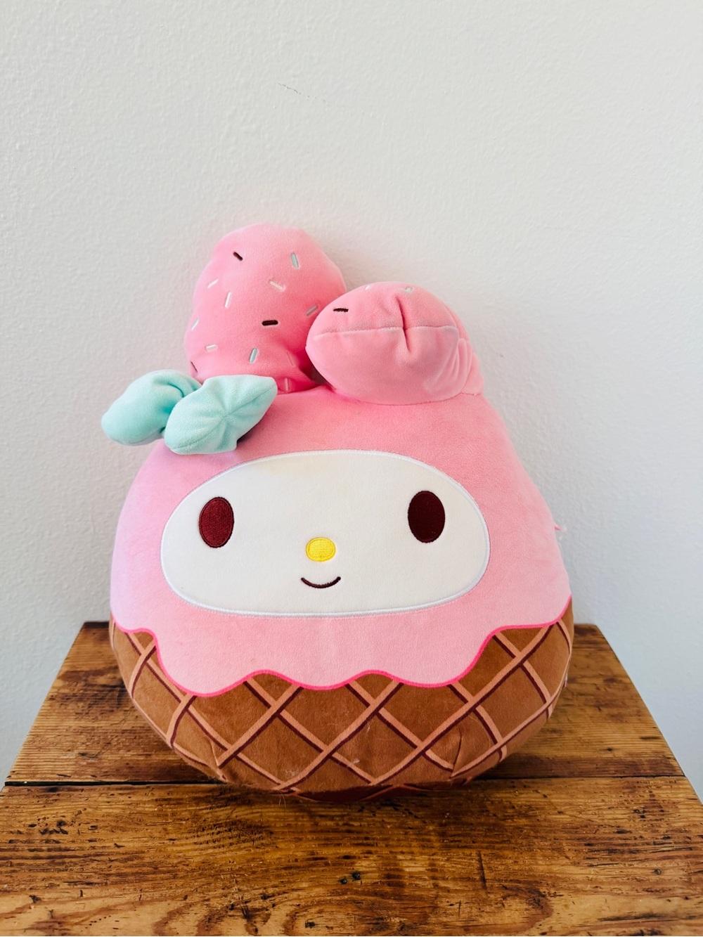NWT Hello Kitty x Squishmallow Ice Cream Cone